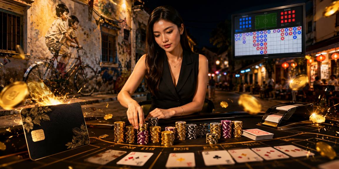 Meja Live Casino dengan Strim HD dan Dealer Profesional